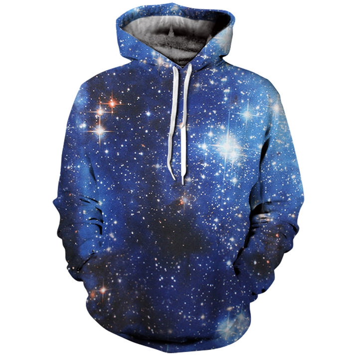 3D Printed Stars Galaxy Hoodie