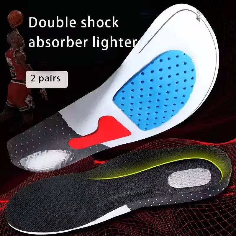 MEN'S AND WOMEN'S Sports Insole Silicone Sports Insole Arch Support Sports Insole Running Gel Insole Insert Buffer