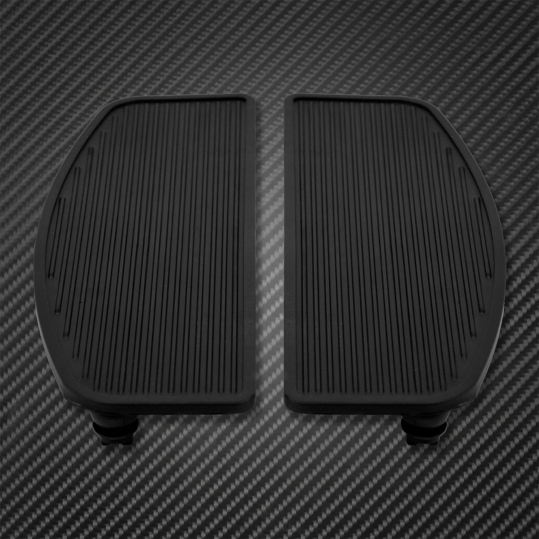 Motorcycle Rider Driver Floorboards Foot Boards Inserts Footpeg Pedal For Harley Touring Road King Electra Glide Softail Fat Boy