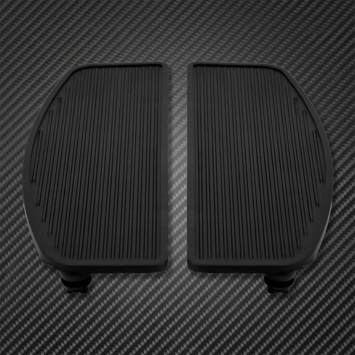 Motorcycle Rider Driver Floorboards Foot Boards Inserts Footpeg Pedal For Harley Touring Road King Electra Glide Softail Fat Boy