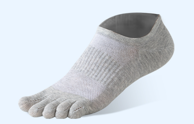 Woman’s Pure Cotton Breathable Five Toe Socks