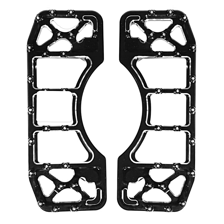 For Harley Touring Road Glide FLT 1986-2023 Softail FL Dyna FLD Motorcycle Floorboard Riot Foot Pegs Footrest Pedals Shifter Peg