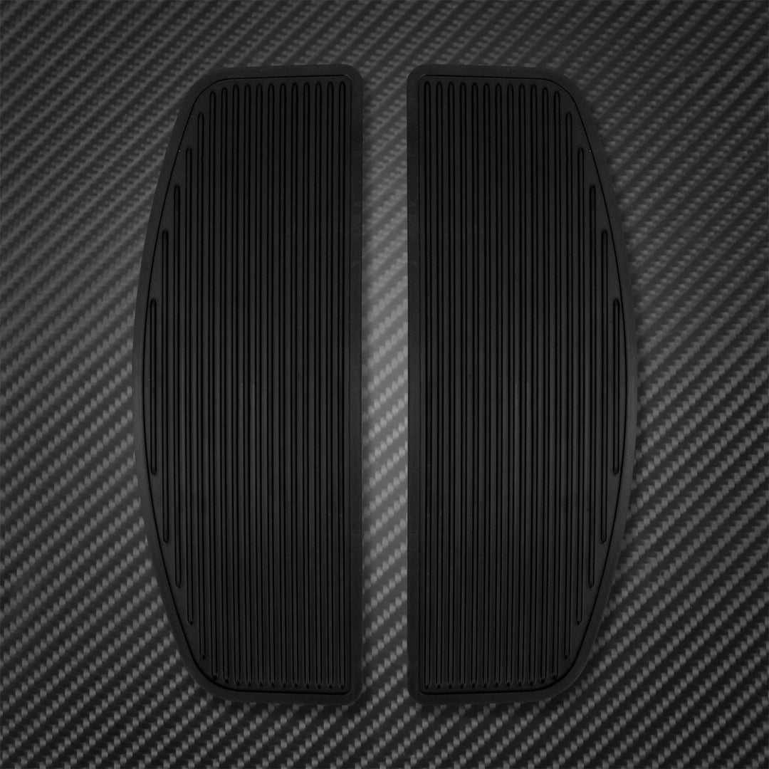 Motorcycle Rider Driver Floorboards Foot Boards Inserts Footpeg Pedal For Harley Touring Road King Electra Glide Softail Fat Boy