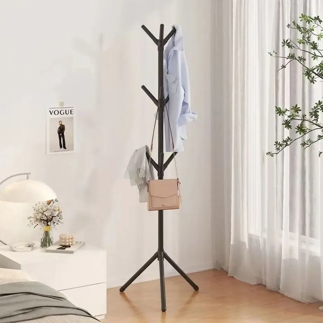 Floor Standing Clothes Tree Hat Organizer Hanger Rack Branch Multi Hook Household Floor Vertical Coat Scarf Handbag Hanger tree