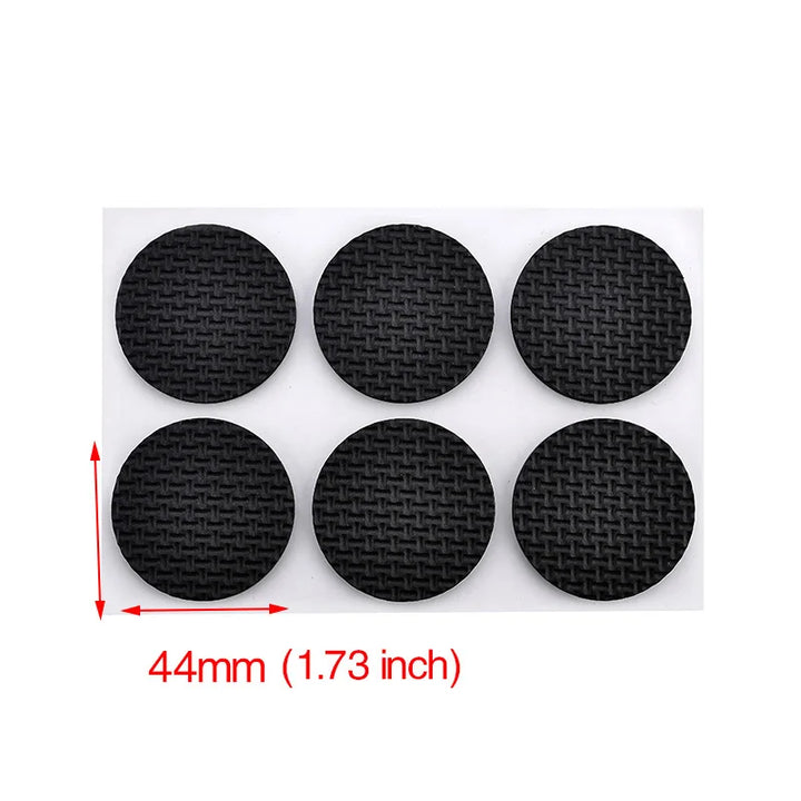 KAK 1-24PCS Self Adhesive Furniture Leg Feet Rug Felt Pads Anti Slip Mat  Bumper Damper For Chair Table Protector Hardware