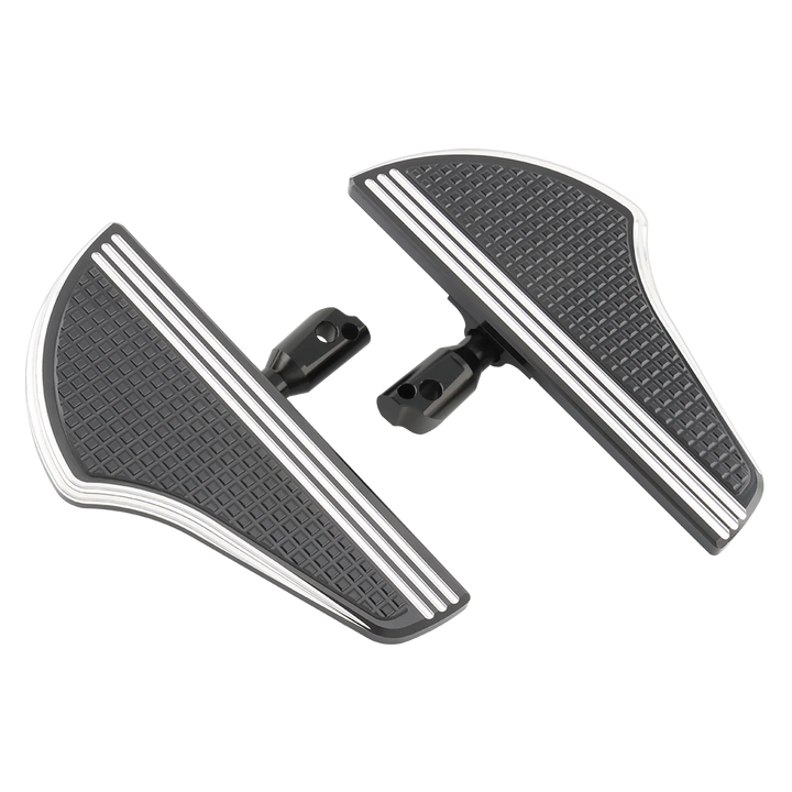 Motorcycle Floorboards Defiance Front Foot Pegs for Harley Softail Fat Boy Sport Glide FLSB Street Fat Bob FXBB Low Rider 18-23