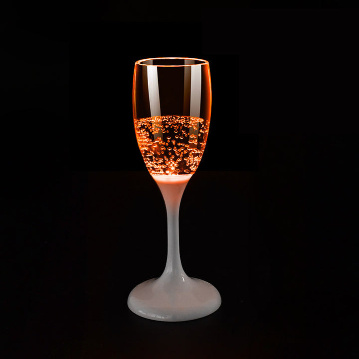 Creative Water Sensing Wedding luminous Glasses cup Party Supplies Novelty LED Light Up Wine bottles for Party Club Bar Drinking