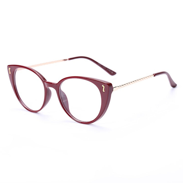 Woman’s Cat Eye Frame Glasses