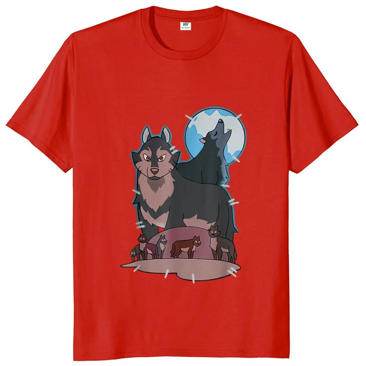 Size Tops Hunter’s Wolf Owl House T Shirt American Fantasy TV Animation Series T-Shirt harajuku oversized t shirt men clothing