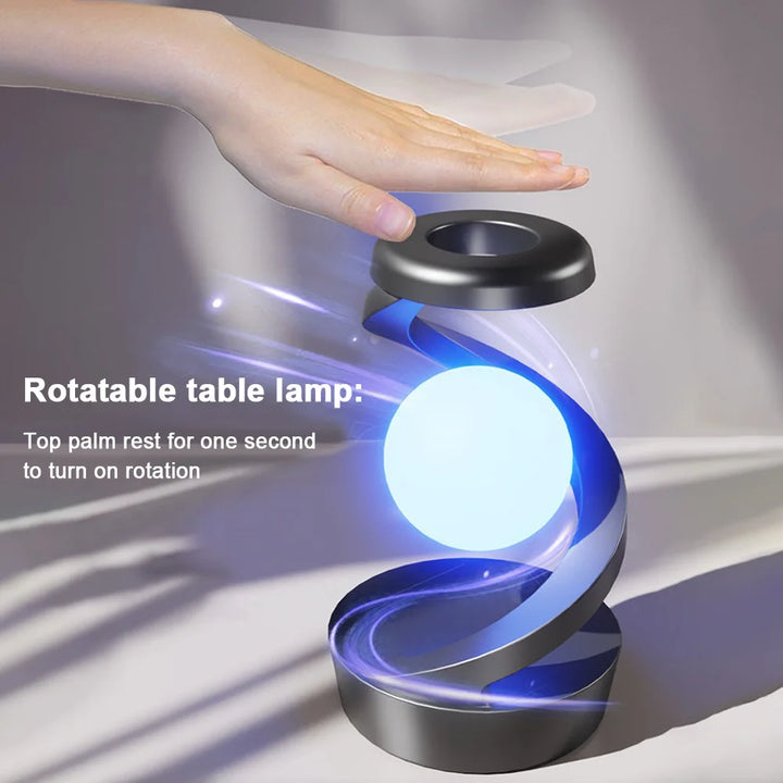 Wireless Floating Moon Table Lamp