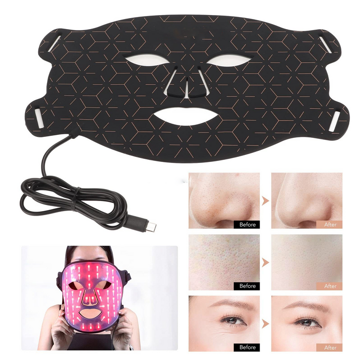 Silicone Beaty mask with LED