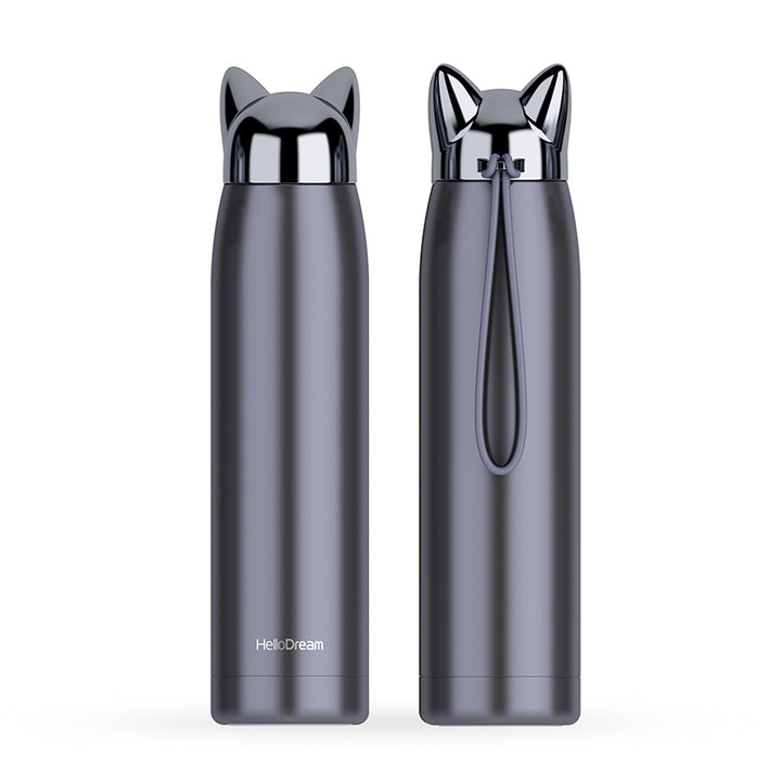 320ml Stainless Steel Thermos Vacuum Insulated Flasks Double Wall Coffee Drinkware Sport Bottle For Water Bottles Cartoon Cup