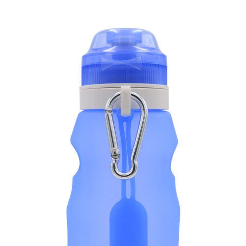 600ml Silicone Travel Water Bottle