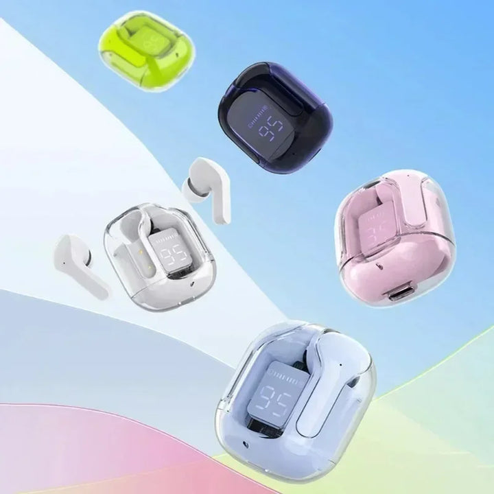 T2 Wireless Mini Earbuds LEDPower Digital Display TWS Headset Stereo Sound Fone Bluetooth Headphones 5.3 for iPone Xiaomi Lenovo