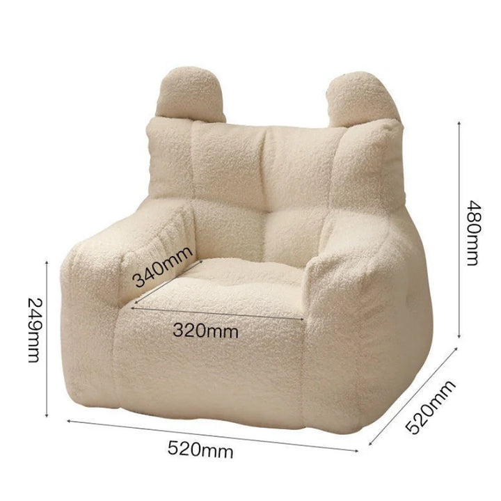 K-STAR Cute and Lazy Sofa Mini Casual Seat Cartoon Children's Sofa Reading Men and Women Simple Sofa Baby Sofa 2023 dropshopping