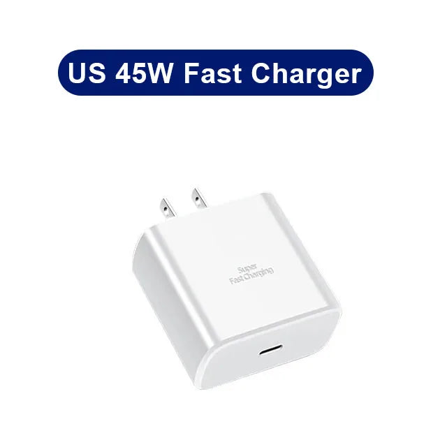 45W USB C Charger Original Charger PD Fast Charge For Samsung Galaxy S22 S23 A54 Ultra Xiaomi 13 11 Mobile Phone Charger Adaptor