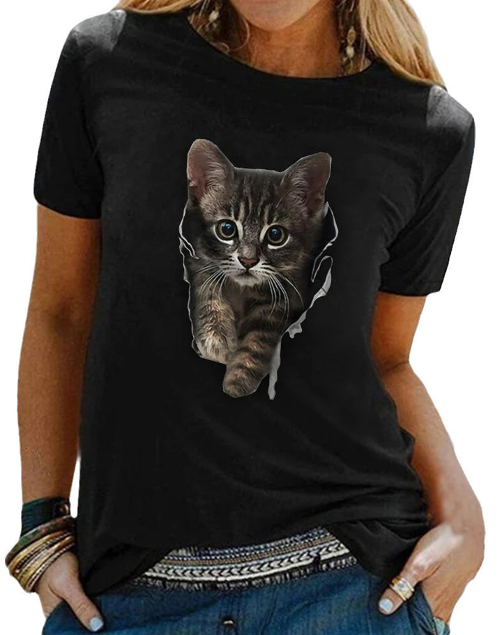 Woman’s Short Sleeve Graphic Printed T-Shirts