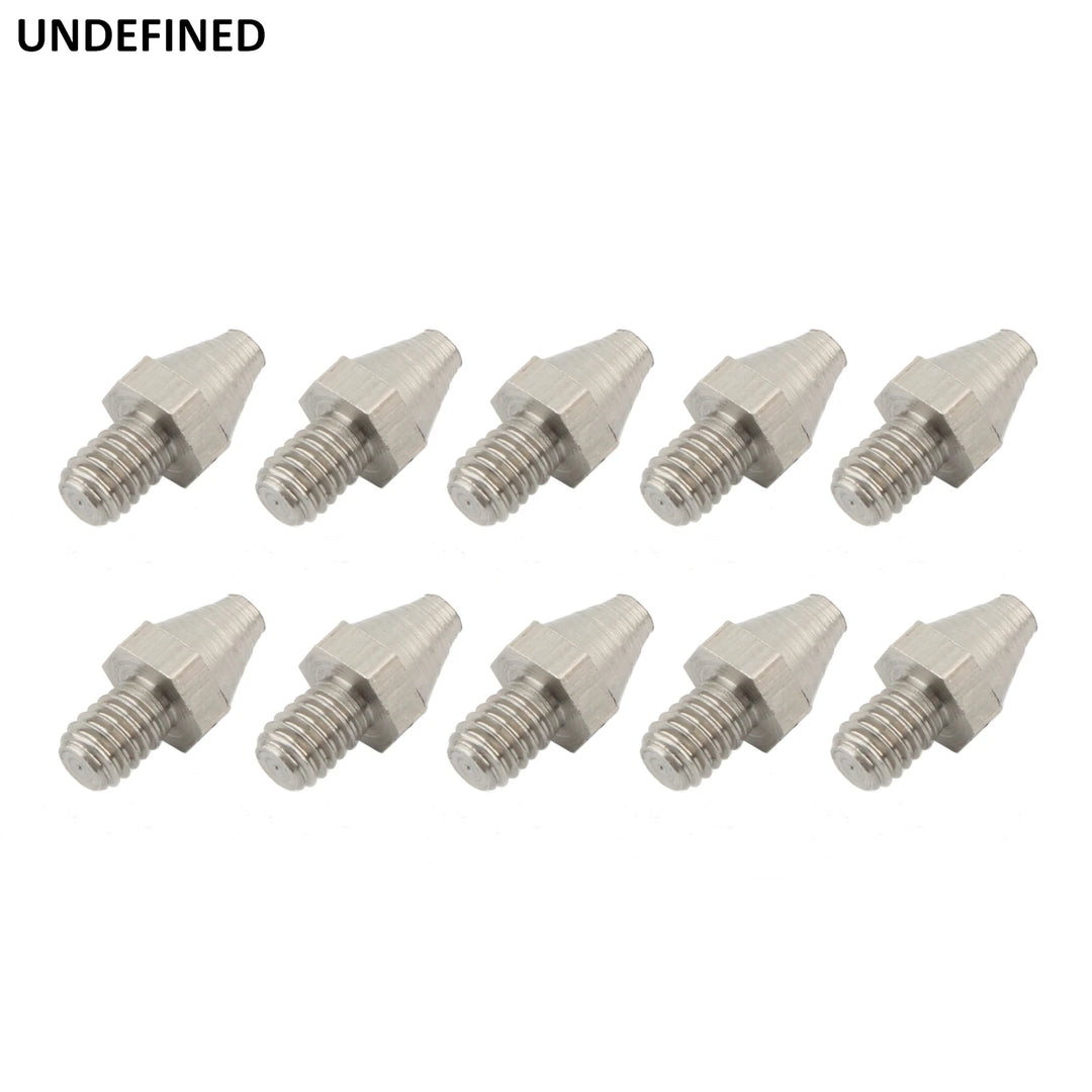 Silver MX Foot Pegs Spike Motorcycle Cleats Pin Rivet Replacement Offroad Style For Harley Floorboards Shifter  Brake Pedal Pegs