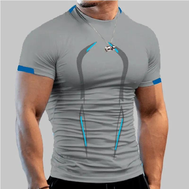 Men’s Short Sleeve Fitness Compression Shirts