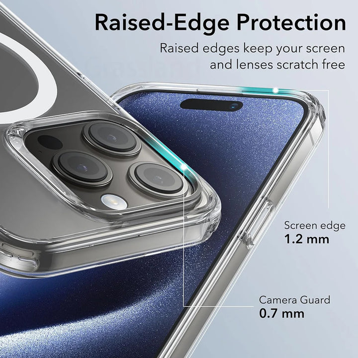 Luxury Magnetic Wireless Charge For Magsafe Case for iPhone 15 14 13 12 11 Pro X XR XS Max 7 8 Plus Back Cover Transparent Case