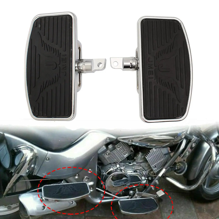 Motorcycle Front Rear Driver Passenger Footrest Footpeg Floorboard Footboards For Harley Sportster Iron XL883 1200 Dyna