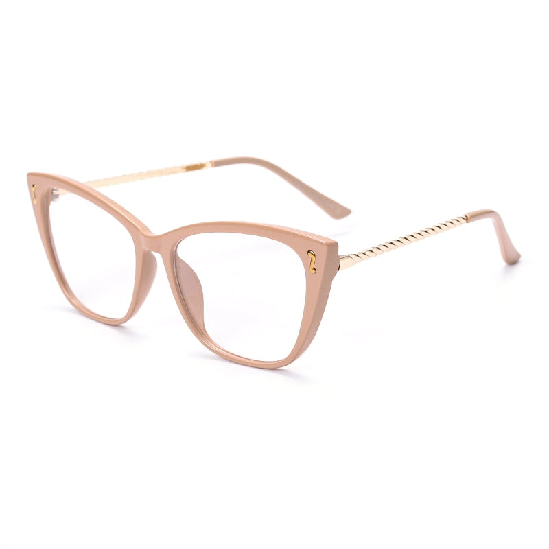 Woman’s Cat Eye Frame Glasses