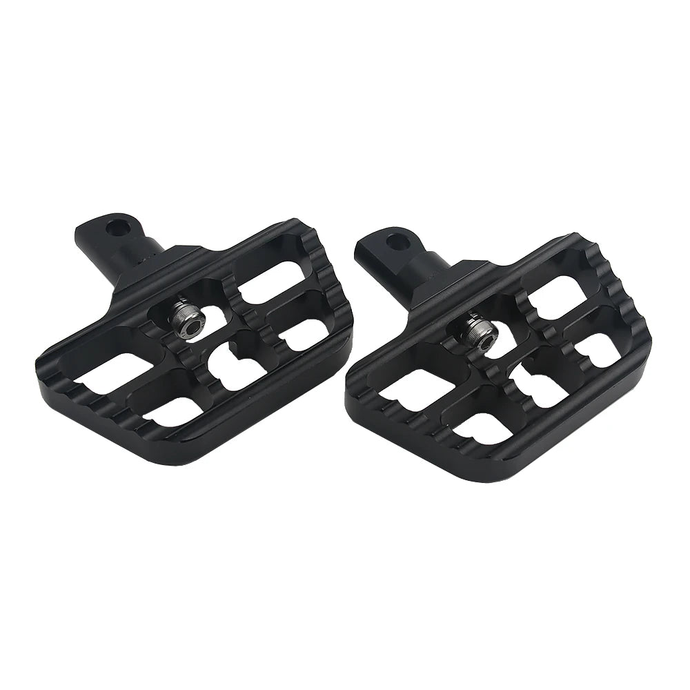 Motorcycle Floorboards Foot Pegs Bobber Footrests For Harley Touring Road King Sportster XL 883 1200 Softail Fatboy Dyna