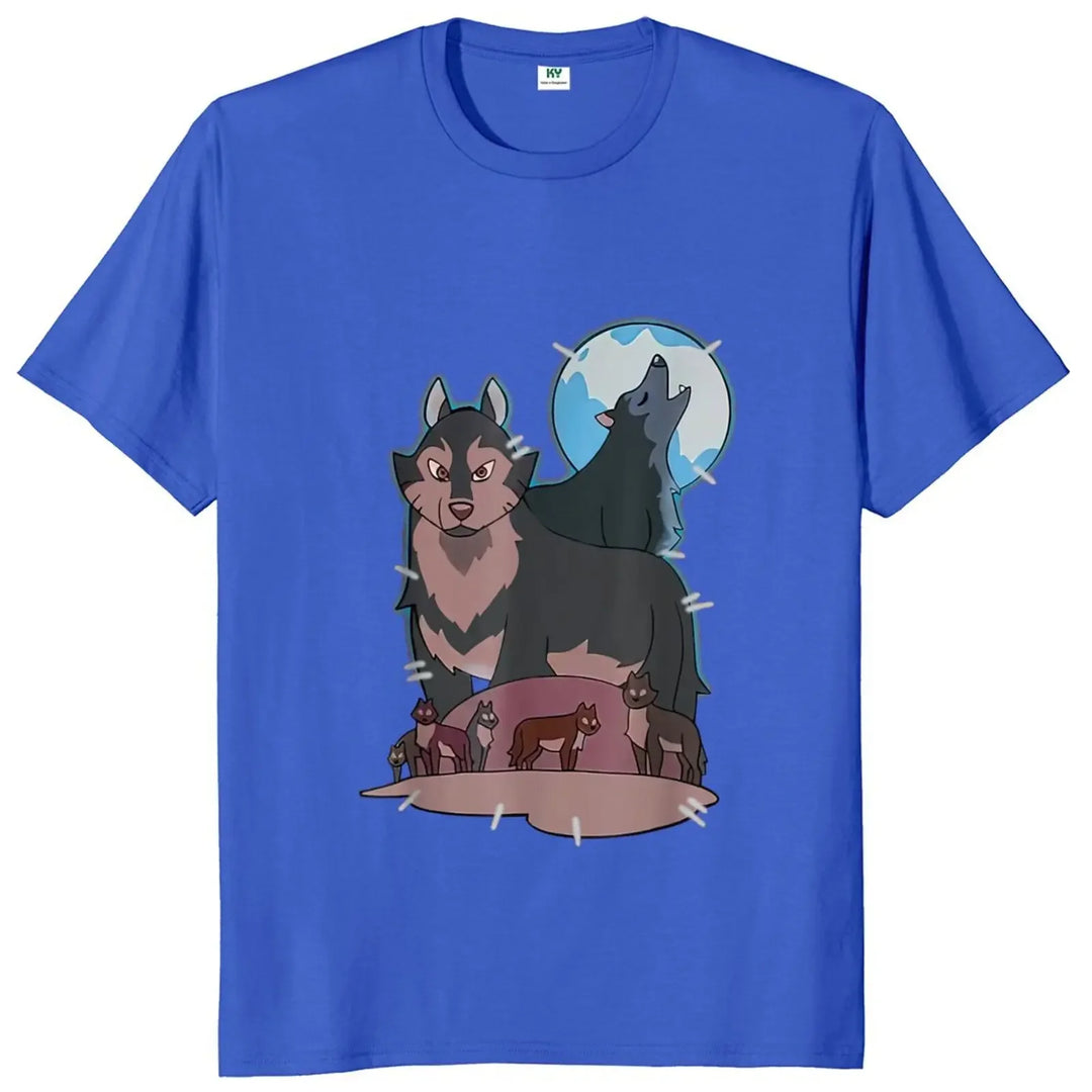 Size Tops Hunter’s Wolf Owl House T Shirt American Fantasy TV Animation Series T-Shirt harajuku oversized t shirt men clothing