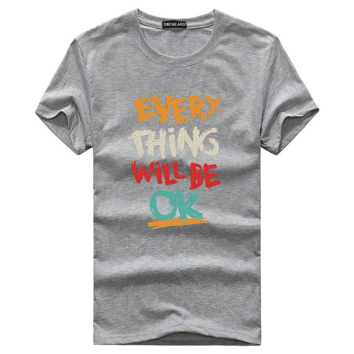 Everything Will Be Okay Short Sleeve T-Shirt