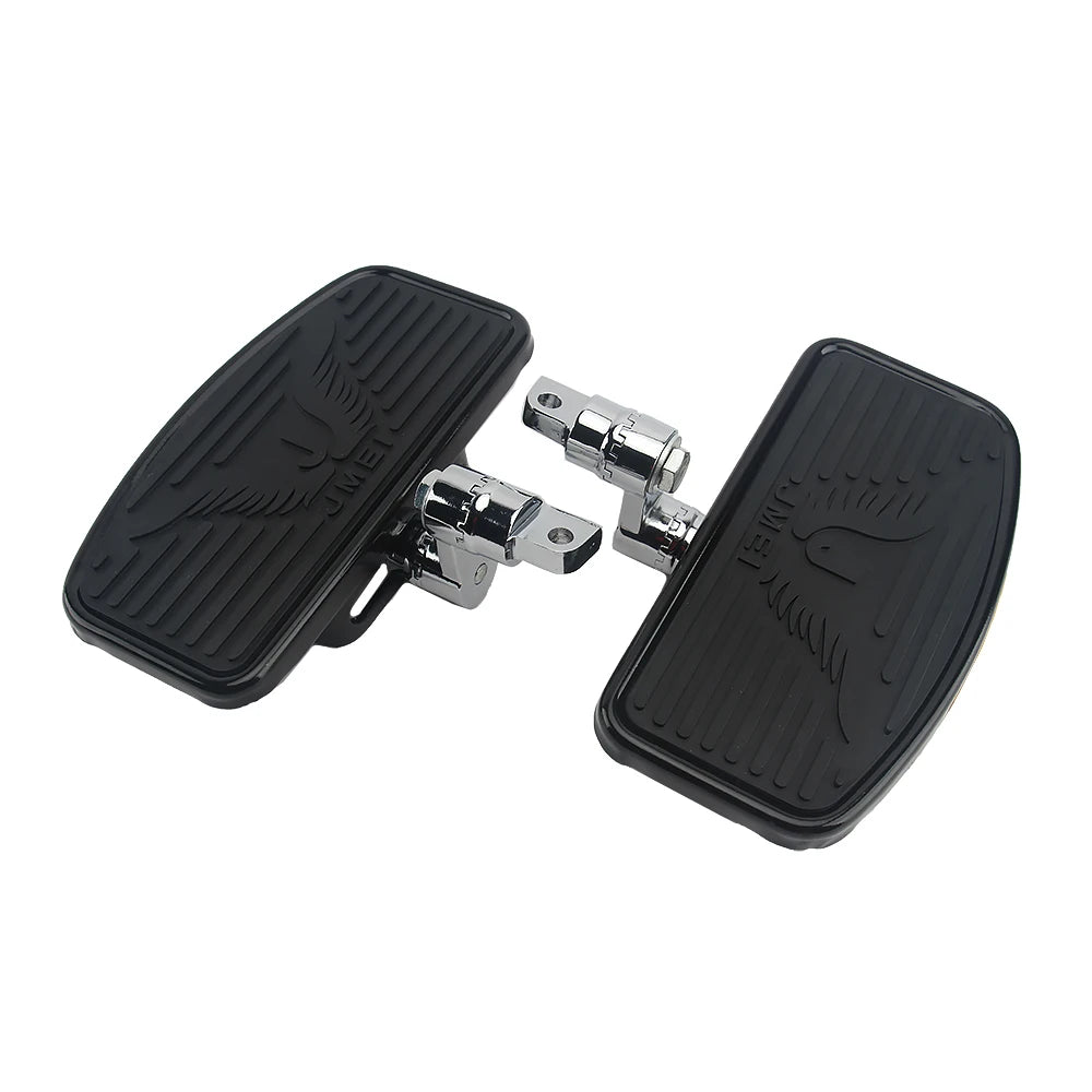 Motorcycle Adjustable Foot Pegs Footrest Wide Floorboard Footboards For Sportster 883 1200 Adjustable Floorboard