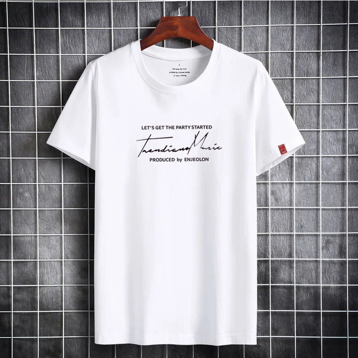 New Men`s Summer T- shirt 2021 Fashion T Shirt for men Clothing Print Male Print Slim Fit Short Sleeve Oversized Tshirt  S-6XL