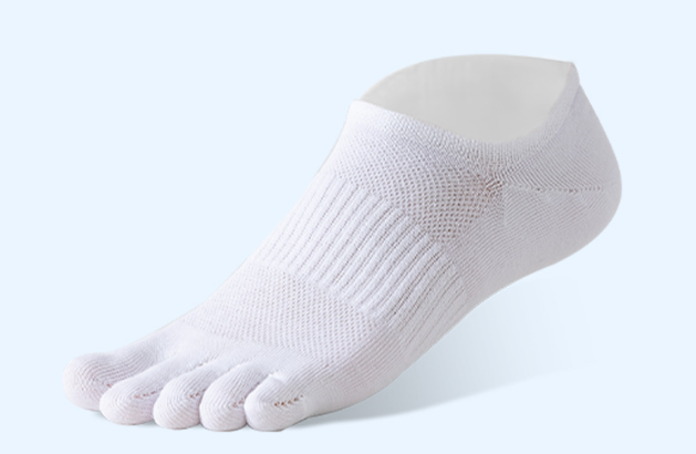 Woman’s Pure Cotton Breathable Five Toe Socks