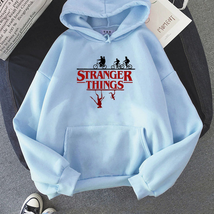 “Stranger Things” Pullover Hoodie Multicolor Option (XS-5XL)