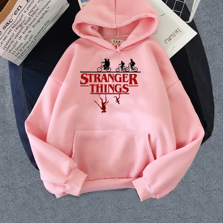 “Stranger Things” Pullover Hoodie Multicolor Option (XS-5XL)