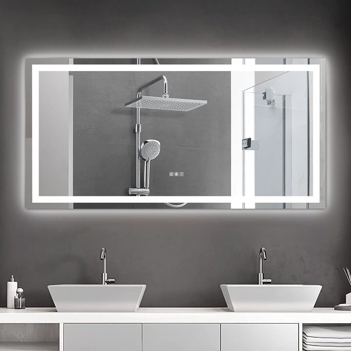 Anti-Fog LED Bathroom Mirror