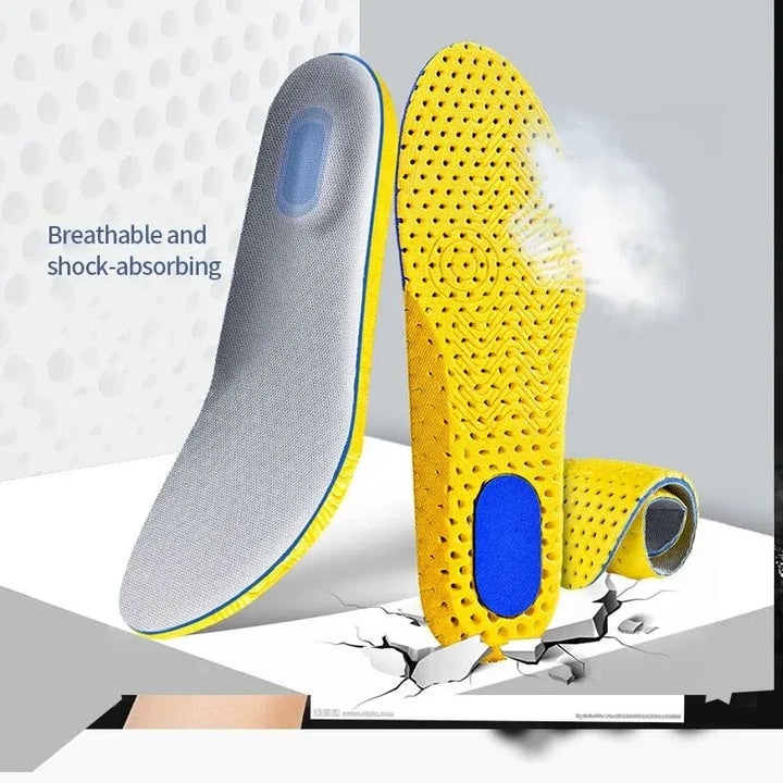 3Pairs Memory Foam Orthopedic Insoles, Feet Shoe Sole Pad Mesh Deodorant Breathable Cushion For Men & Women