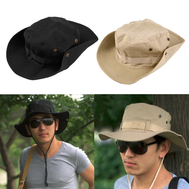 Bucket Hat Boonie Hunting Fishing Outdoor Wide Cap Brim Military Unisex Perfect free shipping