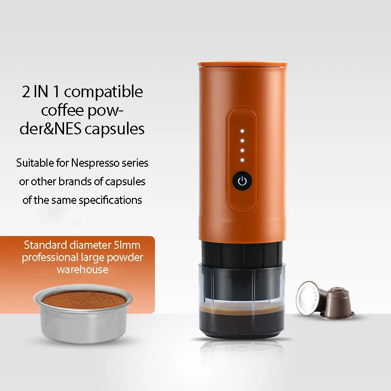 Portable Electric Handheld Italian Coffee Cup