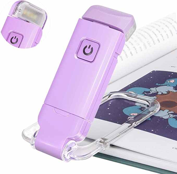 USB Mini Eye Protection Folding Book Clip Light Portable Reading Light Simple Eye Protection Reading Light for Students