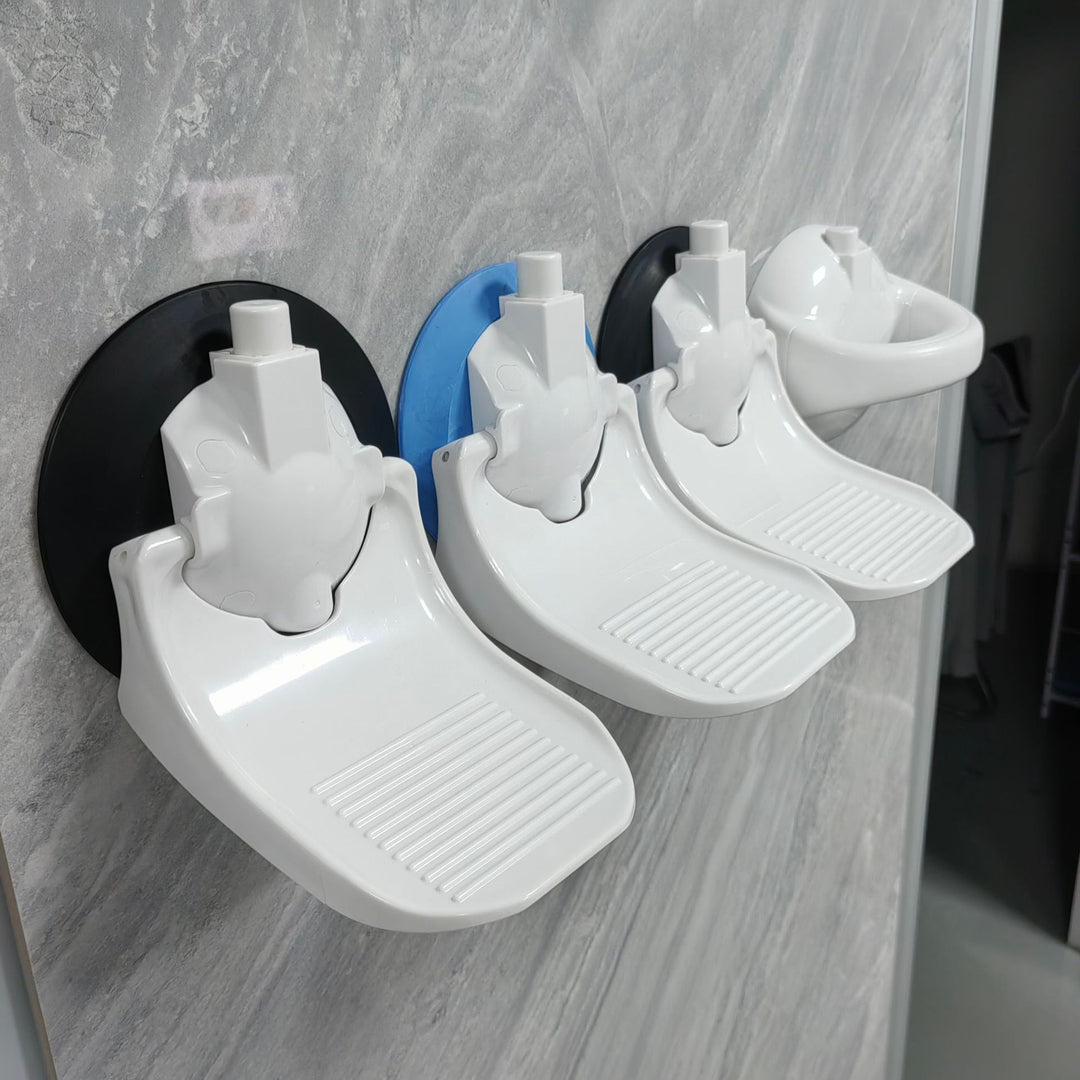 Bathroom footrest shower footrest bracket bathroom suction cup footrest storage rack suction cup