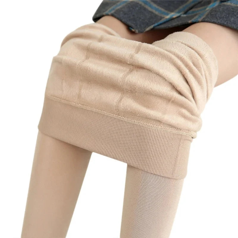 Woman’s Stretch Velvet Winter Leggings