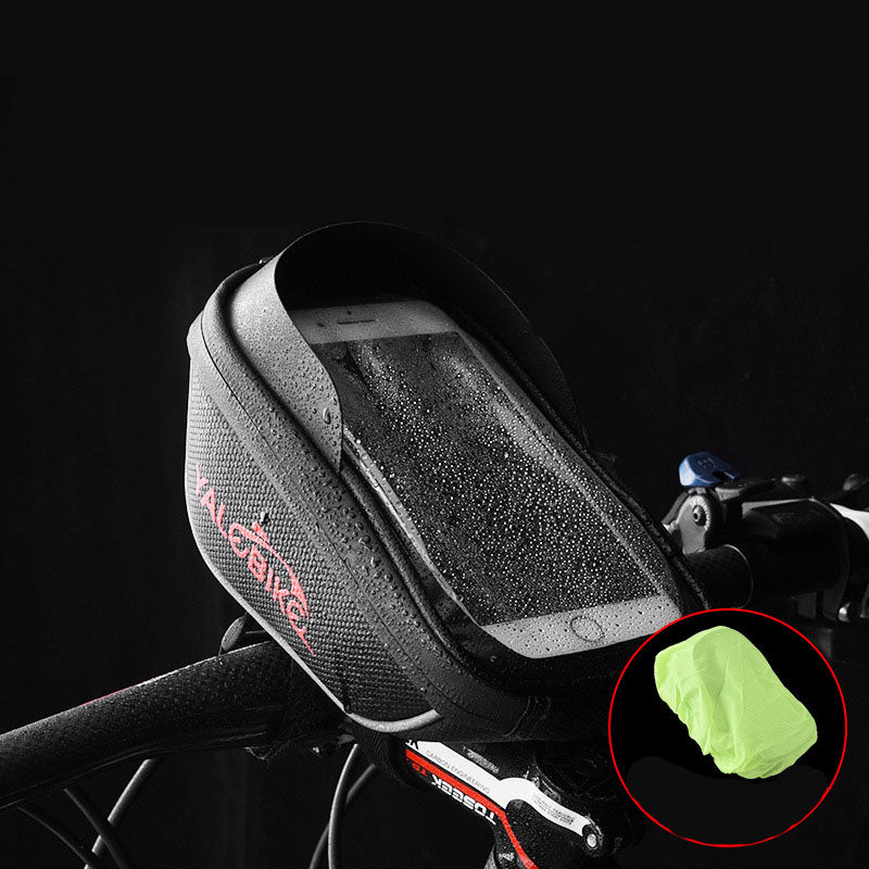 Cycling Gear Accessories Waterproof Touch Screen Phone Bag Mountain Bike Handlebar Bag