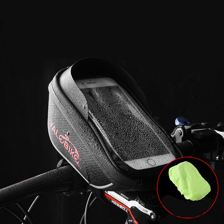 Cycling Gear Accessories Waterproof Touch Screen Phone Bag Mountain Bike Handlebar Bag