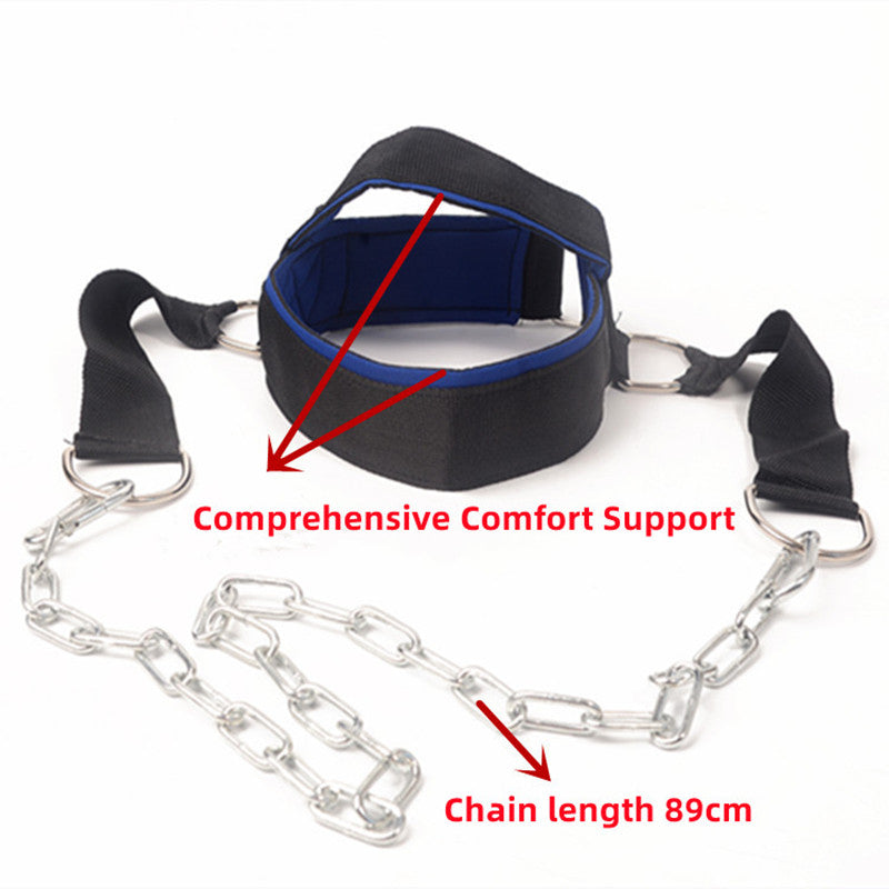 Advanced head and neck trainer shoulder weight bearing strength training head and neck cap training neck cap