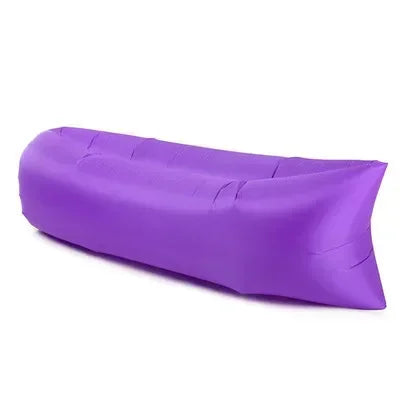 Outdoor Air Lazy Inflatable Sofa Bag Portable Camping Sofa Air Sleeping Bag Lunch Break Mattress Music Festival Concert Recliner