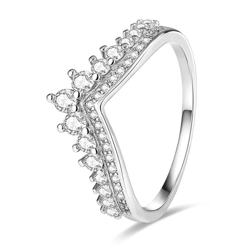 Silver Plated Women Luxury Stackable Ring Real Infinite Flower Daisy Fine Jewelry Rings For Engagement Weddling Party