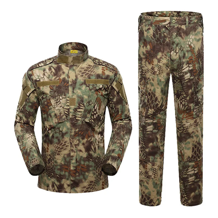 Tactical Combat Suit Russian Camouflage Suit U.S Training Clothing Uniform Wear-resistant Cargo Jacket and Trouser