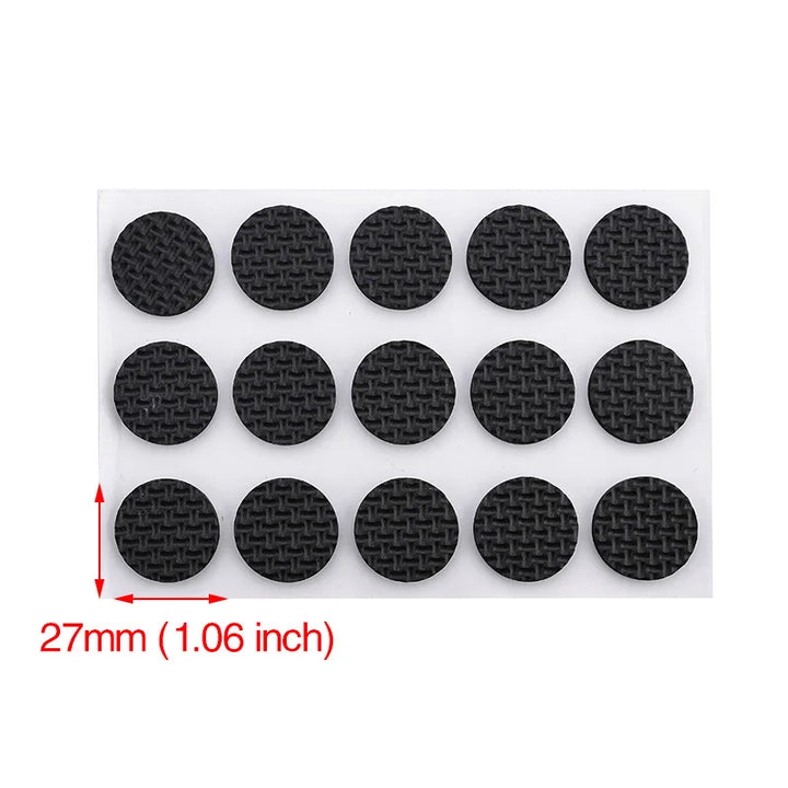 KAK 1-24PCS Self Adhesive Furniture Leg Feet Rug Felt Pads Anti Slip Mat  Bumper Damper For Chair Table Protector Hardware