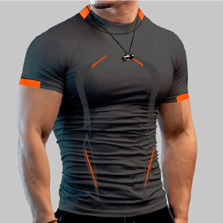 Men’s Short Sleeve Fitness Compression Shirts