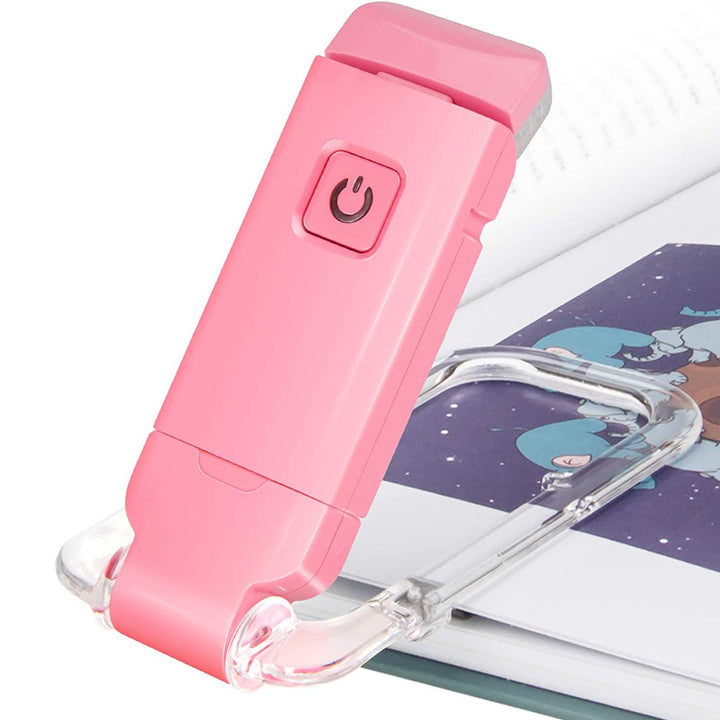 USB Mini Eye Protection Folding Book Clip Light Portable Reading Light Simple Eye Protection Reading Light for Students